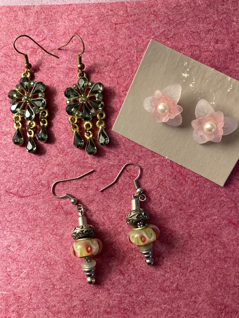 Trio of Fashion Earrings